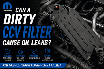 Can a Dirty CCV Filter Cause Oil Leaks?