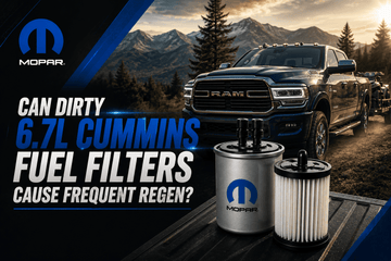 Can dirty 6.7L Cummins fuel filters cause frequent regen?