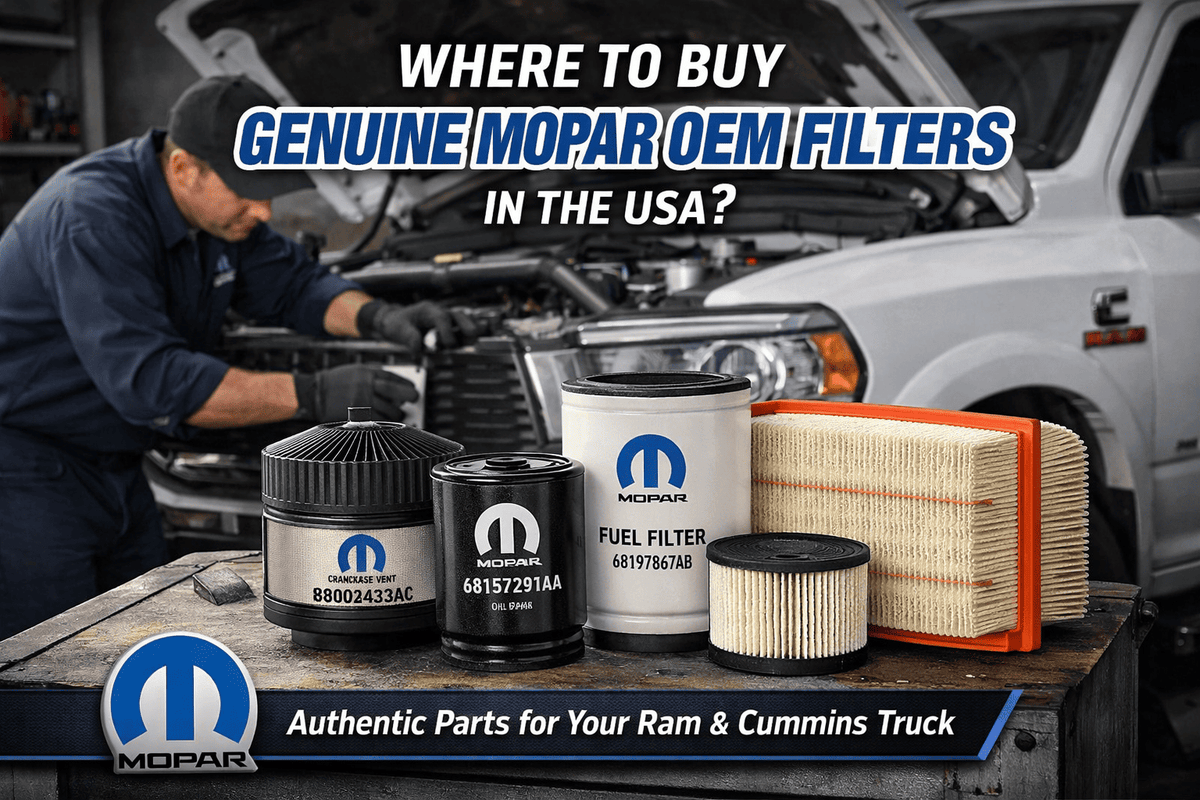 What Is CCV Filter? Why Your Ram Cummins Needs It – Mopar Truck Filters