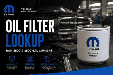 Ram 2500 & 3500 Oil Filter Lookup for 6.7 Cummins