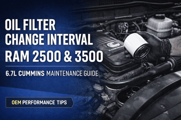 When to Change Oil Filter on Ram 2500 &amp; 3500 (Complete Guide)