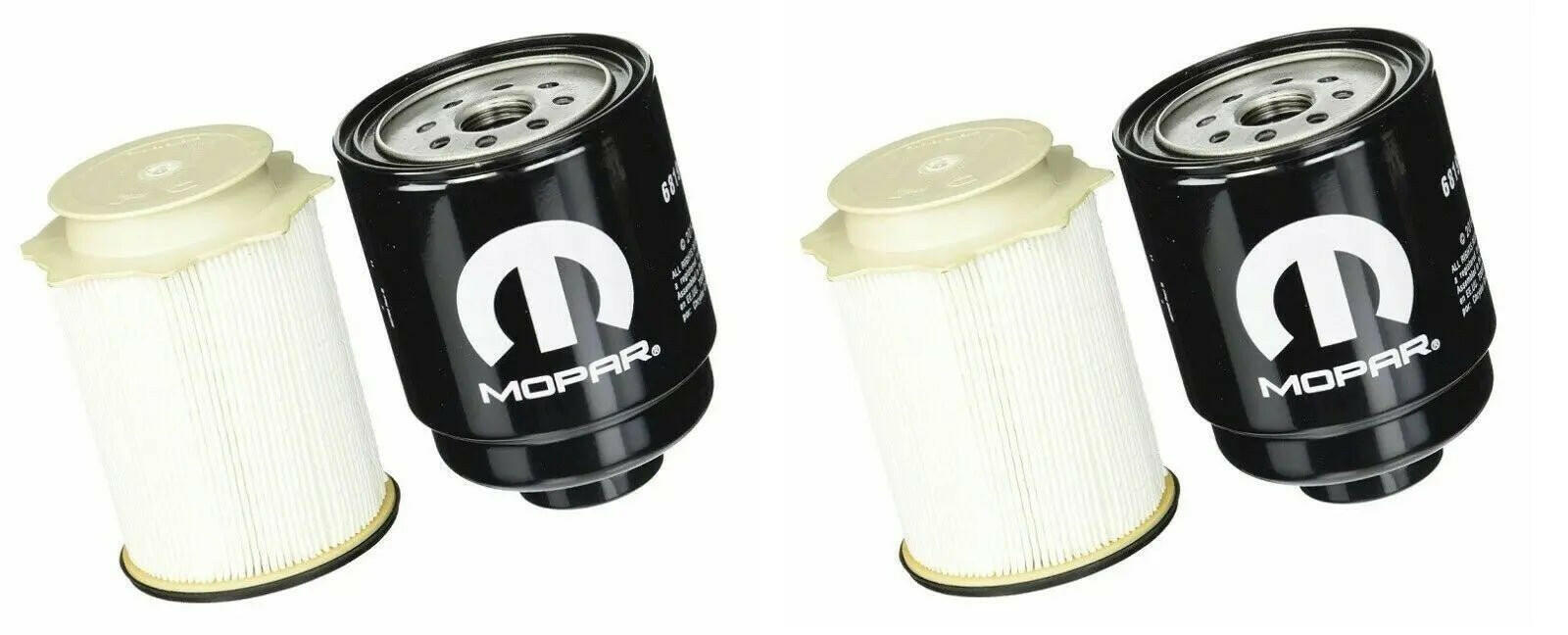 Dodge Ram 2500 - 3500 Mopar 6.7 Cummins Fuel Filter Water Separator Set (2013 - 2018) - Mopar Truck Filters