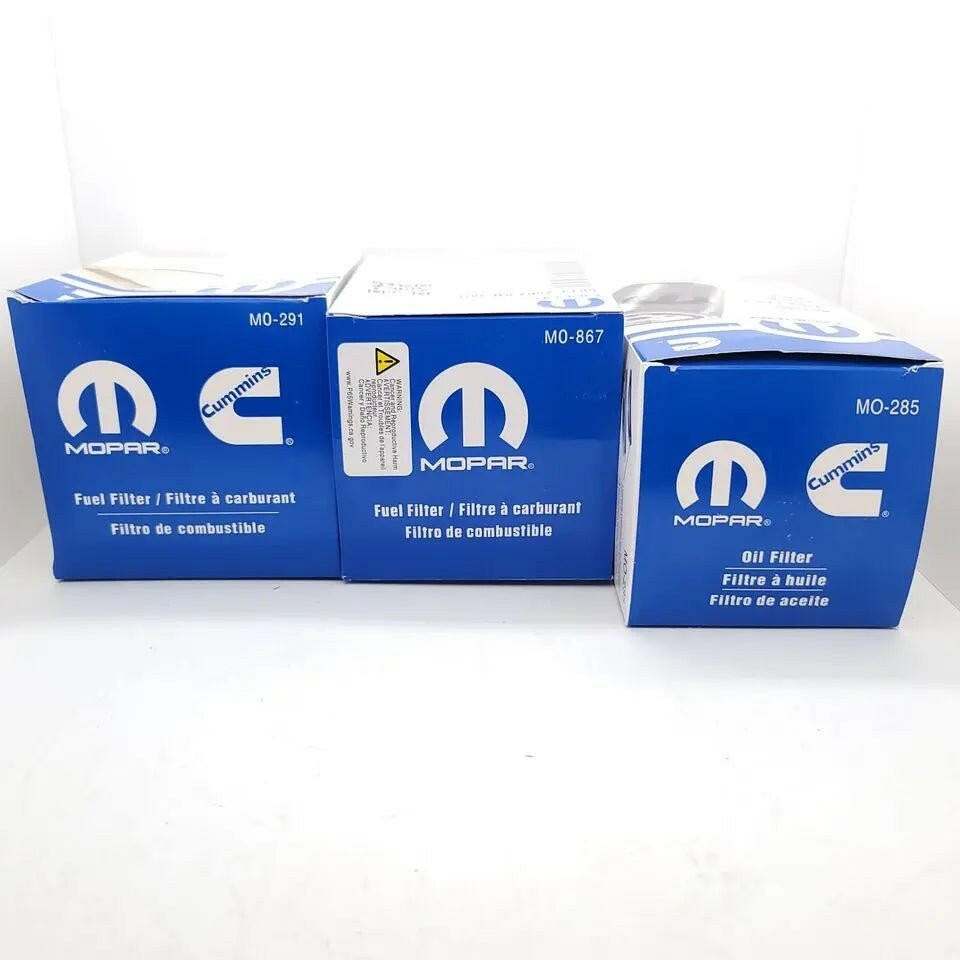 Mopar Oil & Fuel Filter Kit for Ram 2500 - 5500 (2013 - 2017) 6.7L Diesel - Mopar Truck Filters
