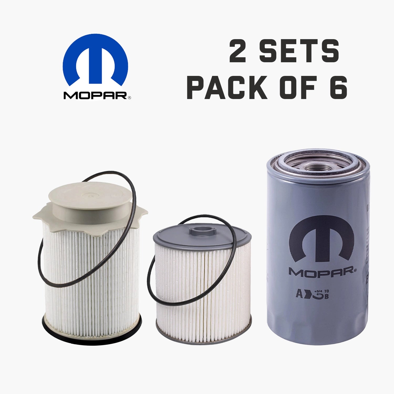 2021 Ram 2500 6.7 Cummins Oil Filter & Fuel Filter Kit – OEM Mopar Excellence - Mopar Truck Filters