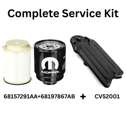 Mopar OEM 6.7 Crankcase Filter & Dodge Ram Fuel Filter Water Separator Set 2008 - 2021 - Mopar Truck Filters