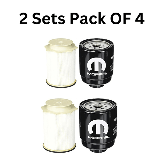 Dodge Ram 2500 - 3500 Mopar 6.7 Cummins Fuel Filter Water Separator Set (2013 - 2018) - Mopar Truck Filters