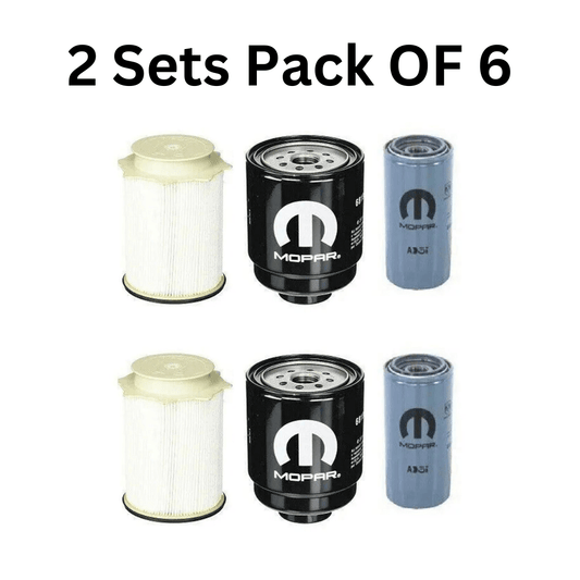 Mopar Oil & Fuel Filter Kit for Ram 2500 - 5500 (2013 - 2017) 6.7L Diesel - Mopar Truck Filters
