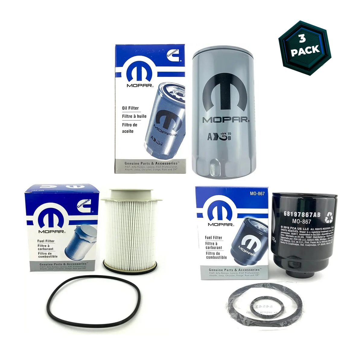 6.7 cummins mopar fuel filter