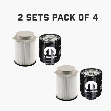 Dodge Ram 2500 - 3500 Mopar 6.7 Cummins Fuel Filter Water Separator Set (2013 - 2018) - Mopar Truck Filters